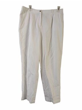 The Tog Shop Plus Size 18 White Pants Slacks Trousers Corpcore Grannycore